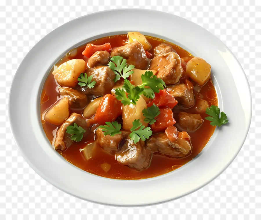 Cuisine Africaine，Plat De Ragoût PNG