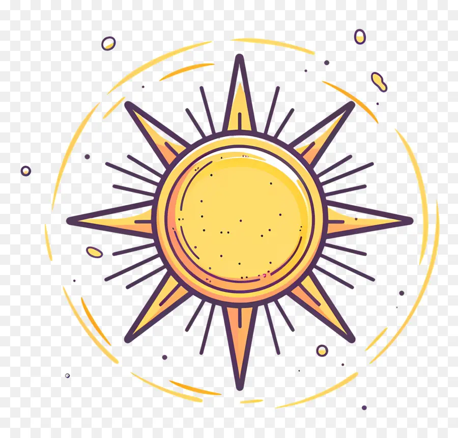 Logo Soleil，Soleil De Dessin Animé PNG