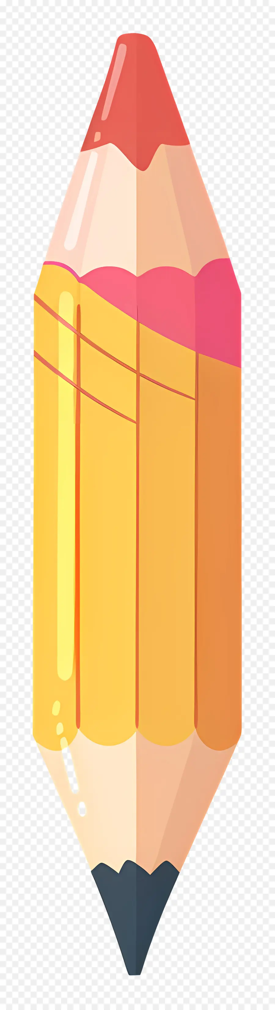 Crayon De Couleur，Crayon Jaune PNG