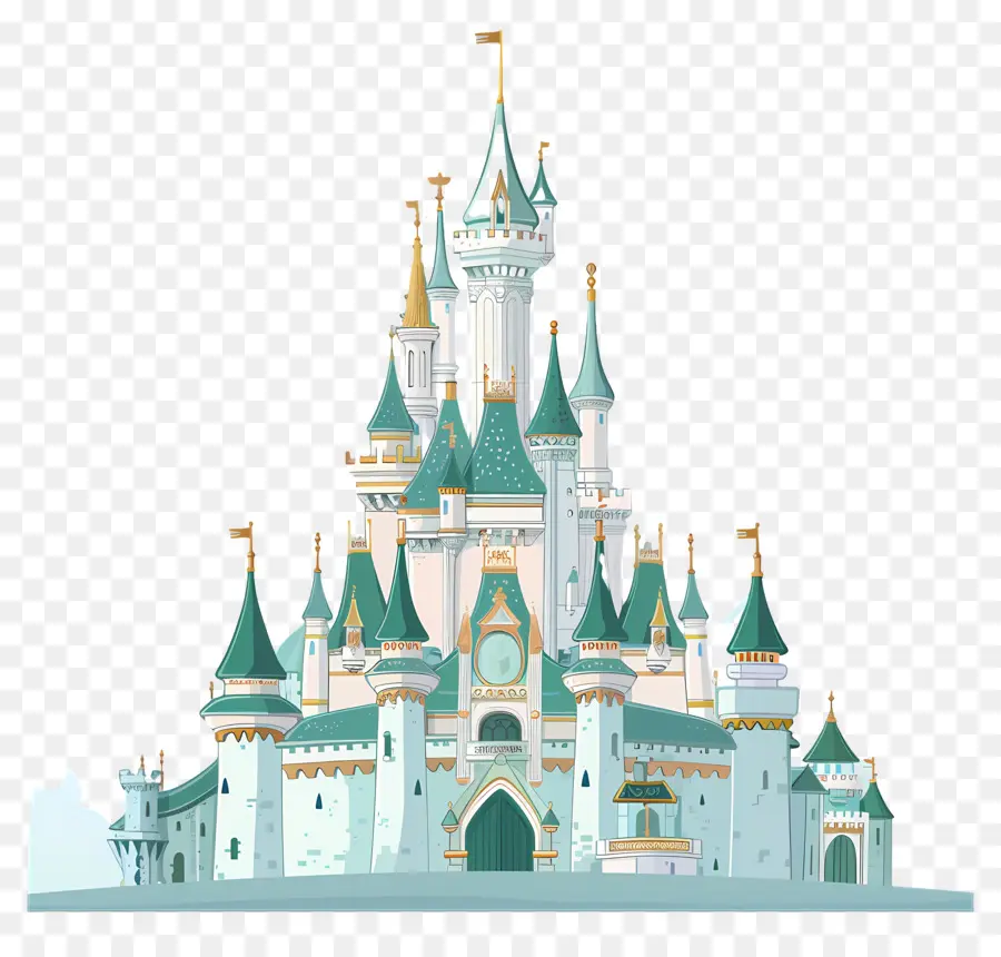 Château Disney，Château Flottant PNG