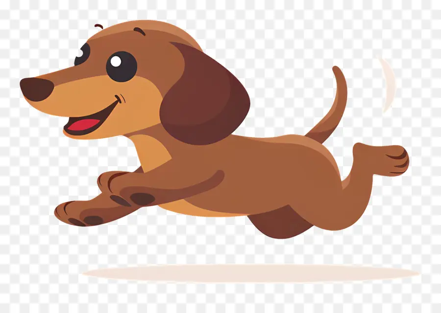 Chien Animé，Chien Qui Court PNG