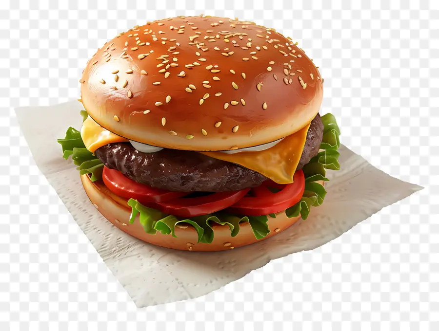 Burger Nature，Hamburger PNG