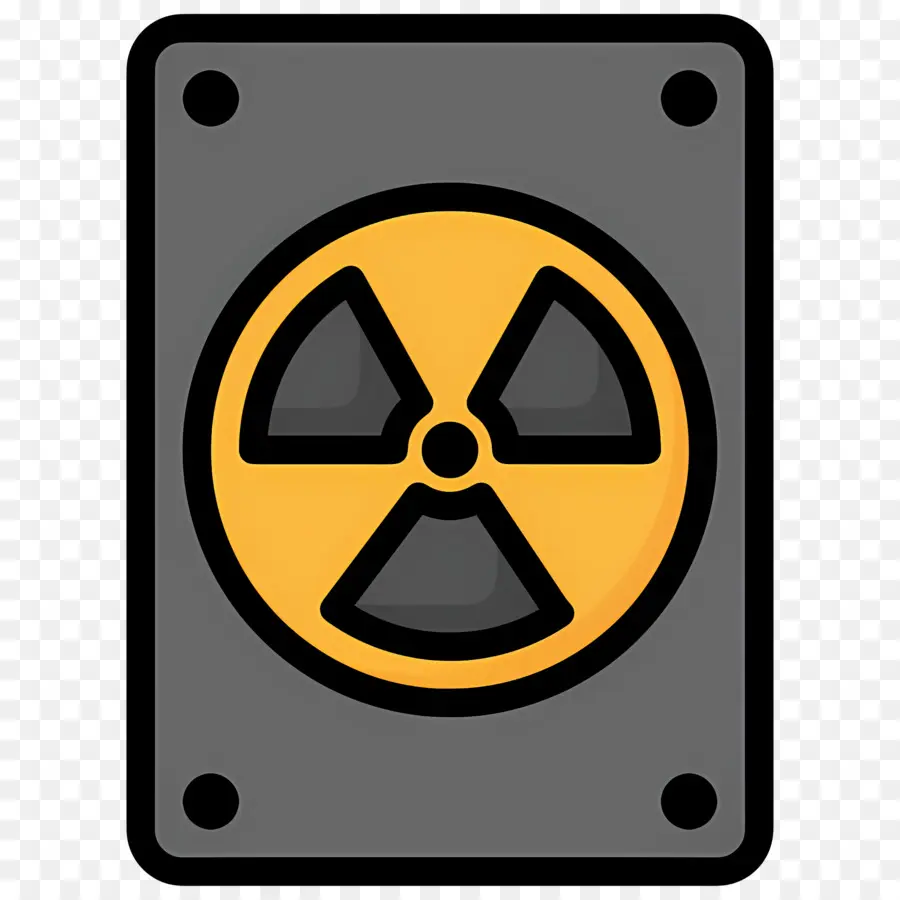 Symbole De Danger，Symbole De Rayonnement PNG