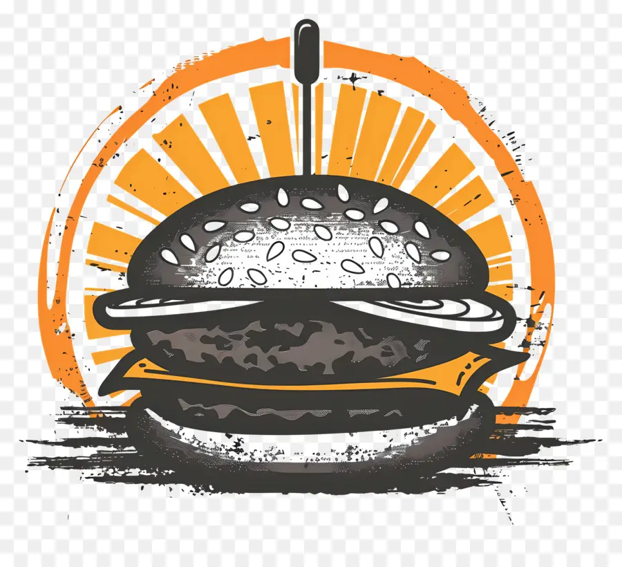 Aperçu Du Hamburger，Illustration De Hamburger PNG