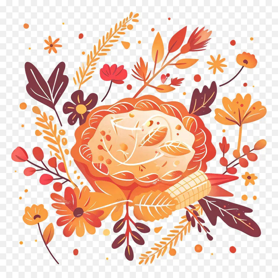 Tarte De Thanksgiving，Tarte D'automne PNG