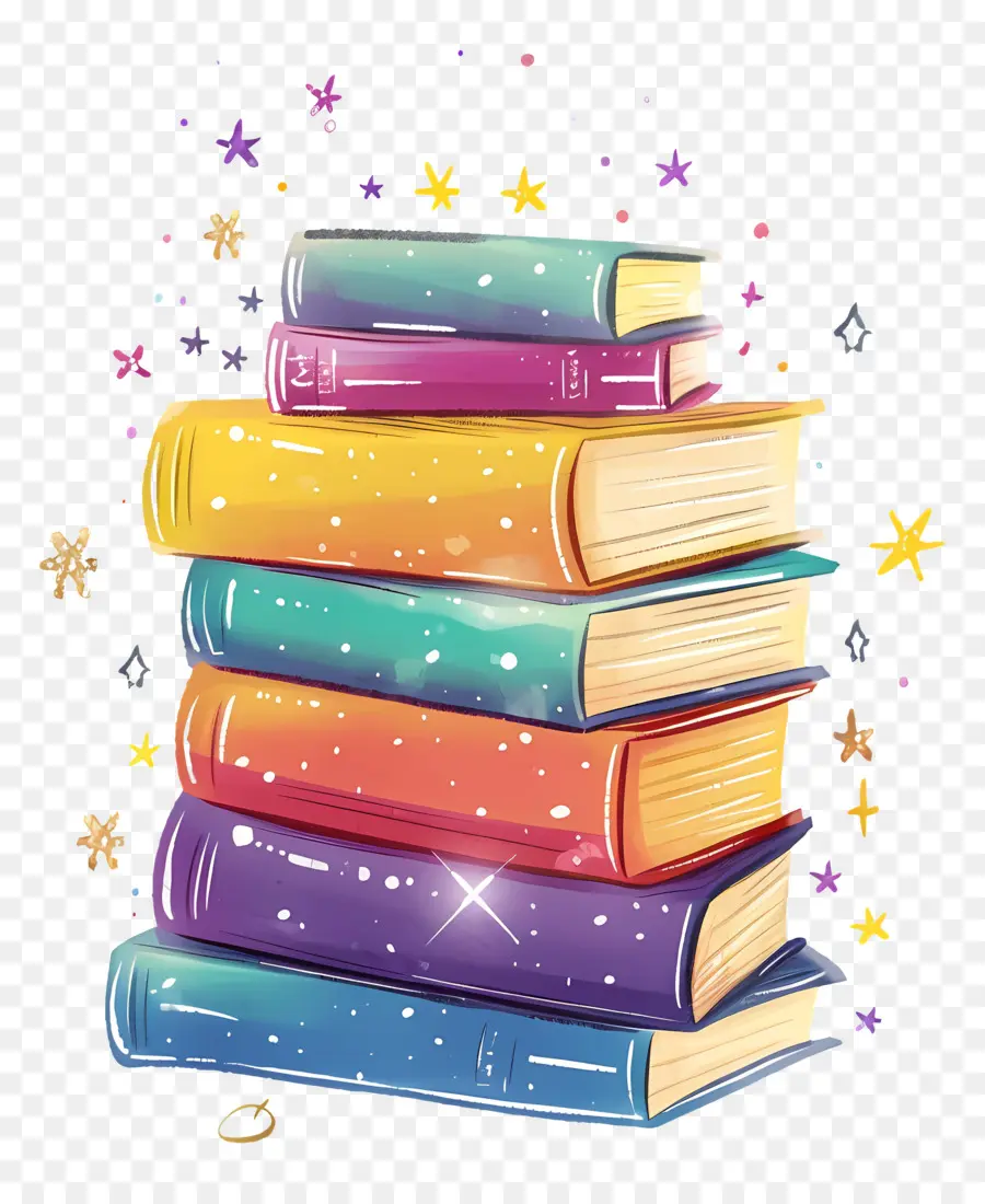 Pile De Livres，Livres PNG