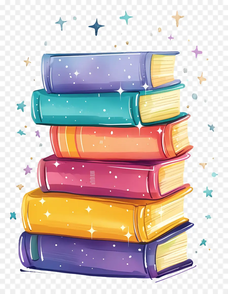 Pile De Livres，Livres PNG