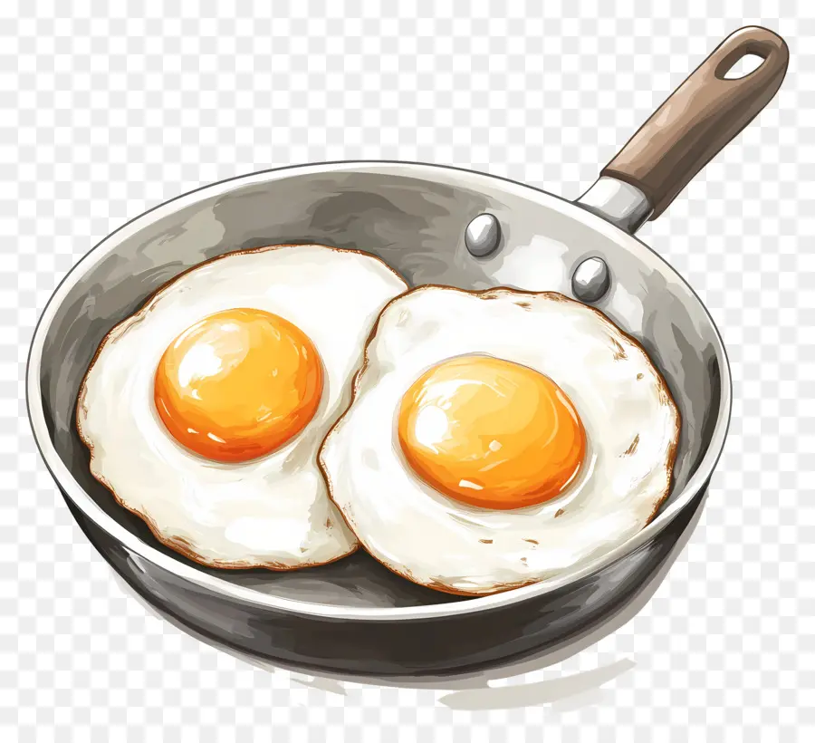 Oeufs Au Plat，Petit Déjeuner PNG