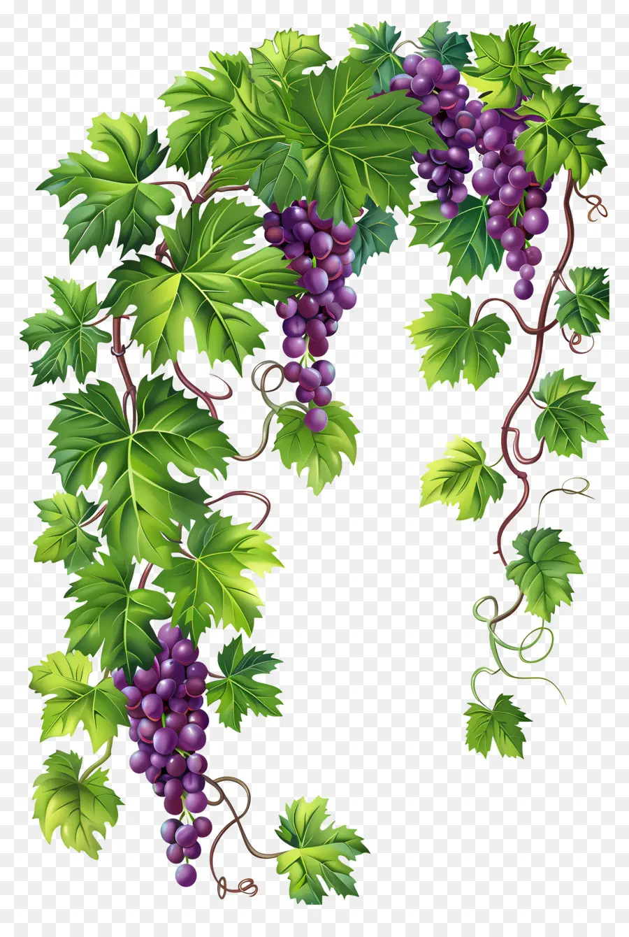 Vigne，Raisins PNG