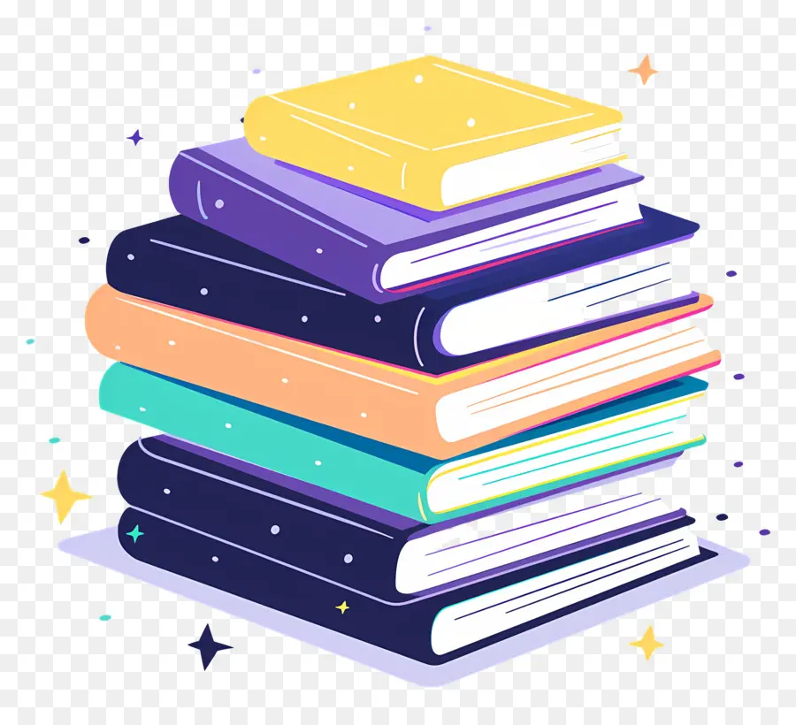 Pile De Livres，Livres PNG