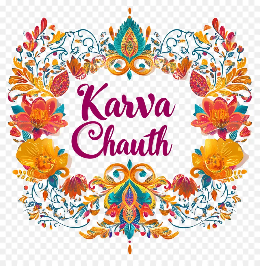 Karva Chauth，Fleurs PNG