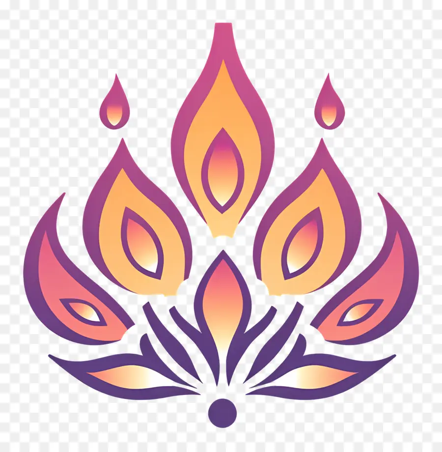 Deepavali，Conception De Flamme PNG