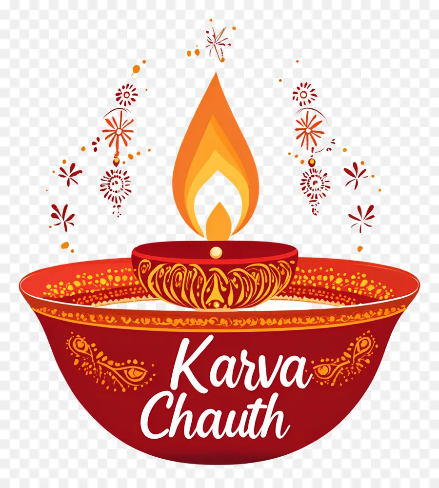 Karva Chauth，Lampe Karva Chauth PNG