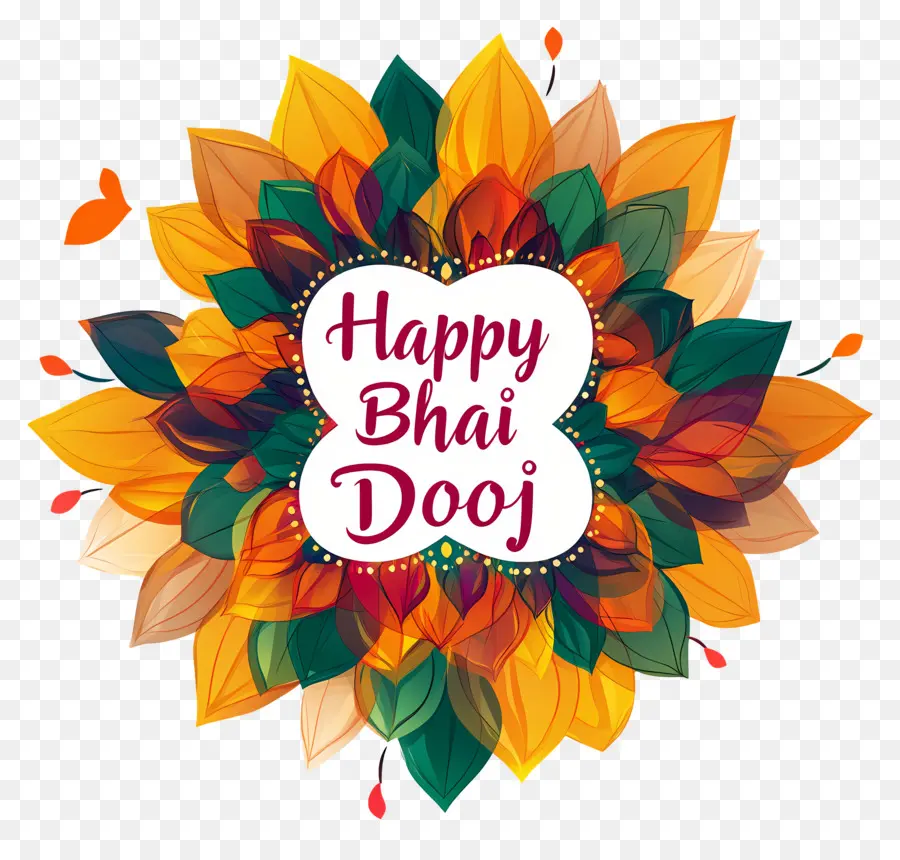 Joyeux Bhai Dooj，Fleurs PNG