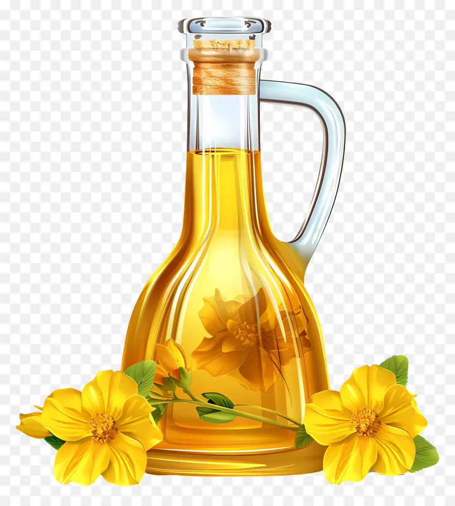 Huile De Canola，Bouteille D'huile PNG