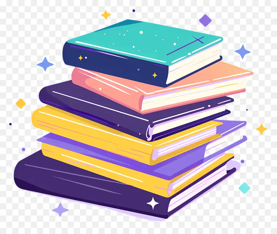 Pile De Livres，Livres PNG