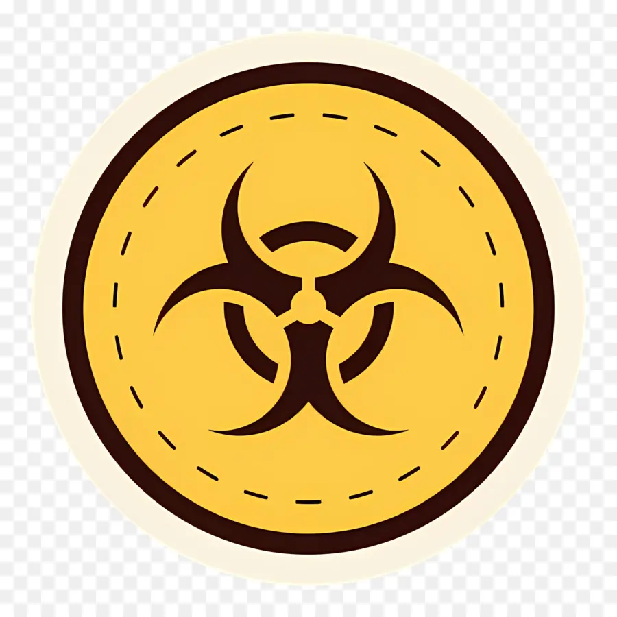 Symbole De Danger，Symbole De Risque Biologique PNG