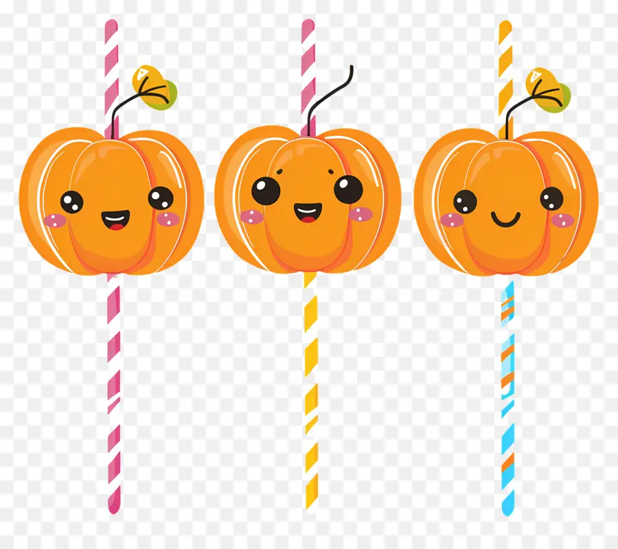 Sucette D'halloween，Sucettes à La Citrouille PNG