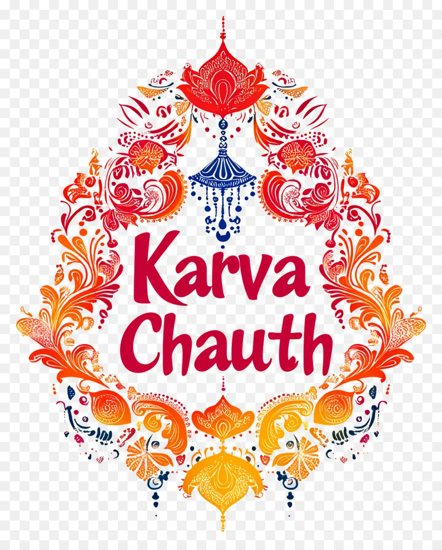 Karva Chauth，Conception Décorative PNG