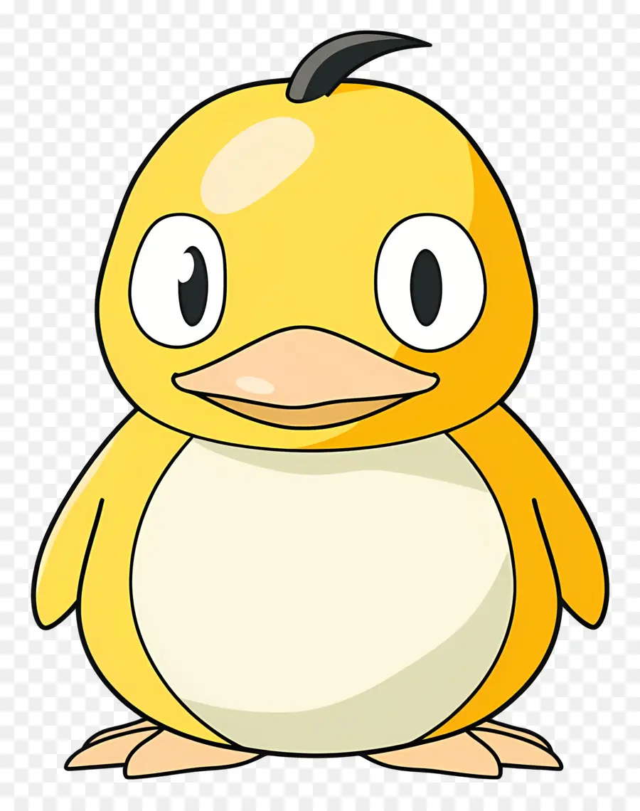 Canard De Dessin Animé，Canard Jaune PNG