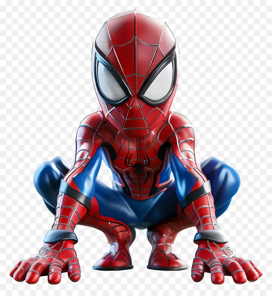 Spiderman Mignon，Chibi Spider Man PNG