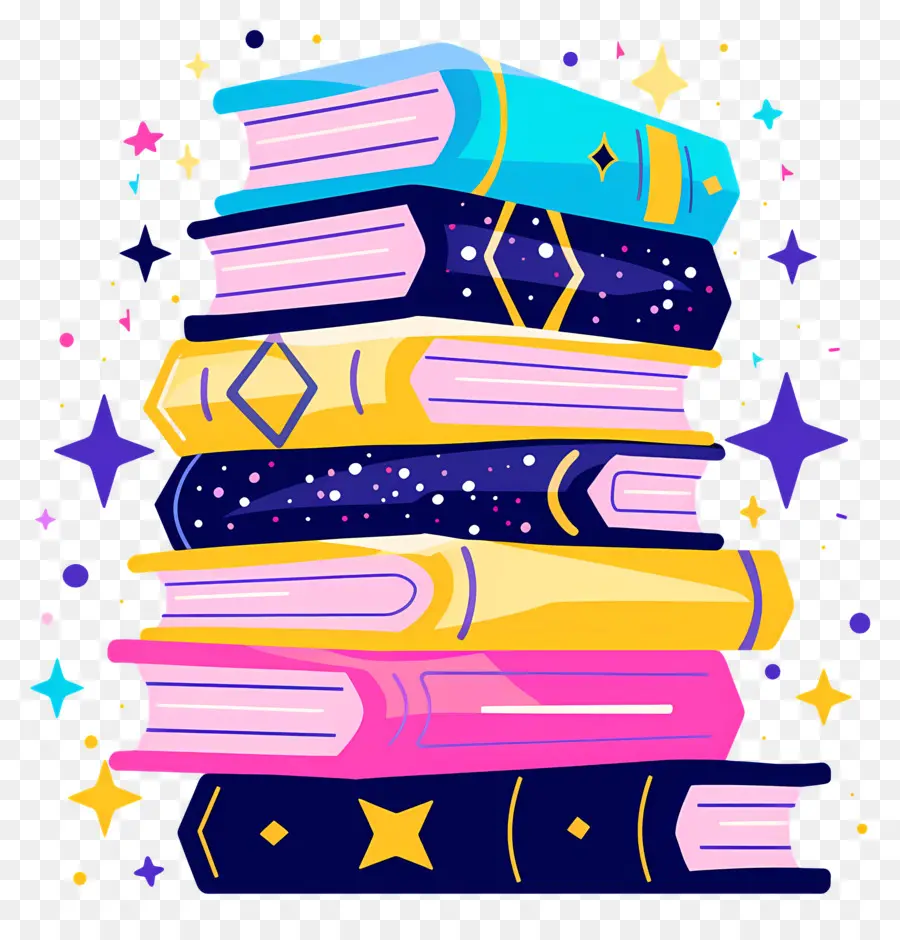 Pile De Livres，Livres PNG