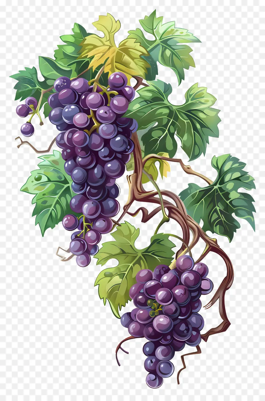 Vigne，Raisins PNG