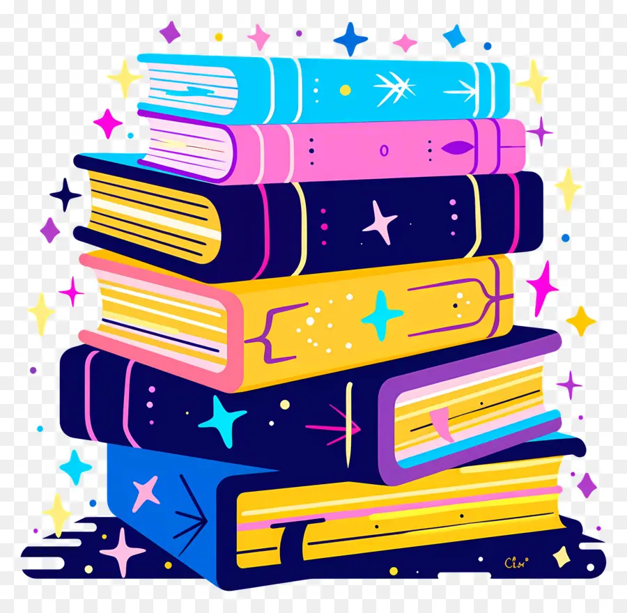 Pile De Livres，Livres PNG