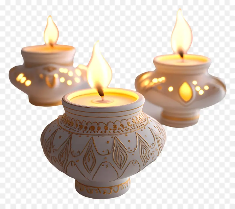 Deepavali，Lampes Décoratives PNG