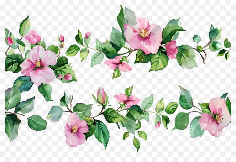 Fond De Fleurs Tropicales，Fleurs PNG