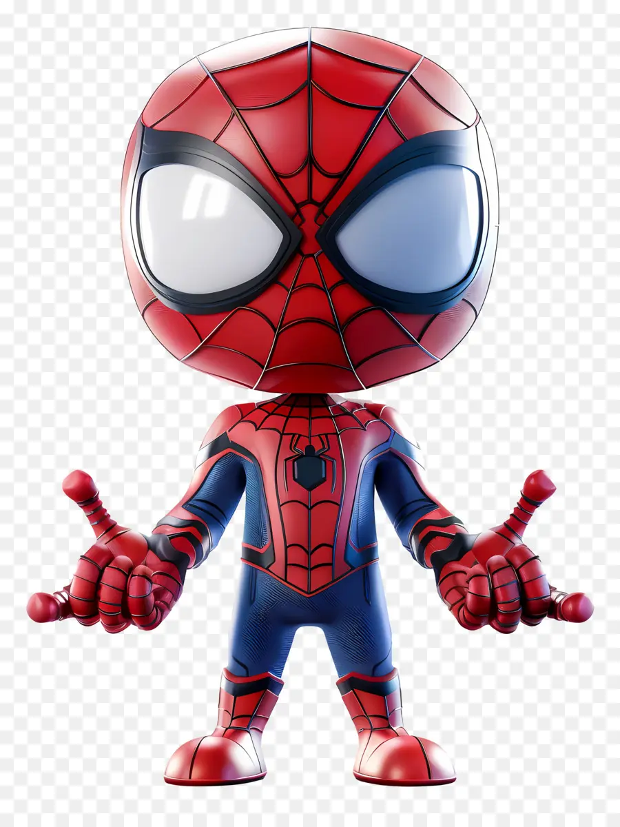 Spiderman Mignon，Chibi Spider Man PNG