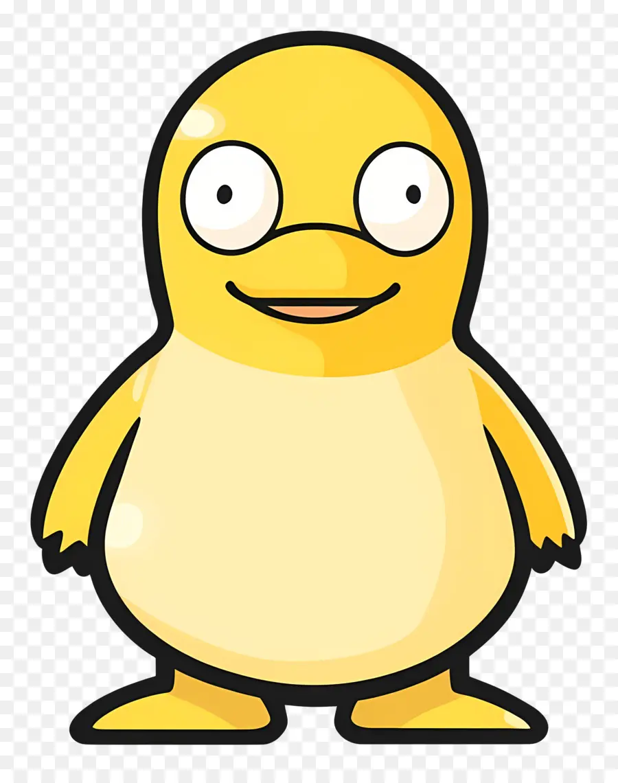 Canard De Dessin Animé，Canard Jaune PNG