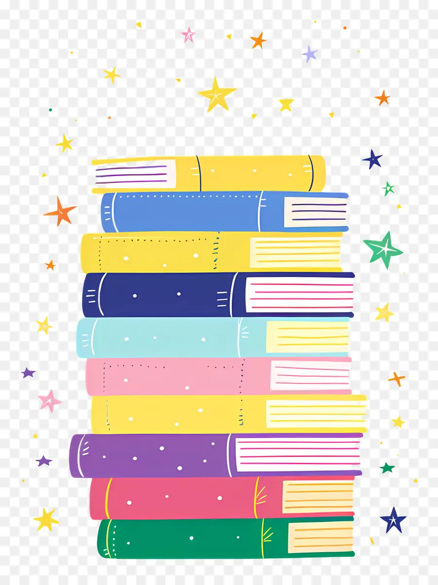 Pile De Livres，Livres PNG