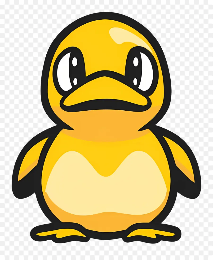 Canard De Dessin Animé，Canard Jaune PNG