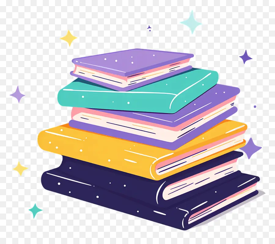 Pile De Livres，Livres PNG