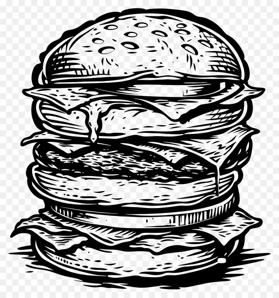 Aperçu Du Hamburger，Hamburger PNG