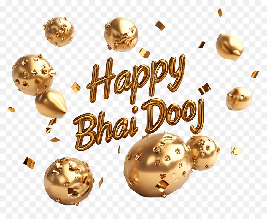 Joyeux Bhai Dooj，Texte Joyeux Bhai Dooj PNG