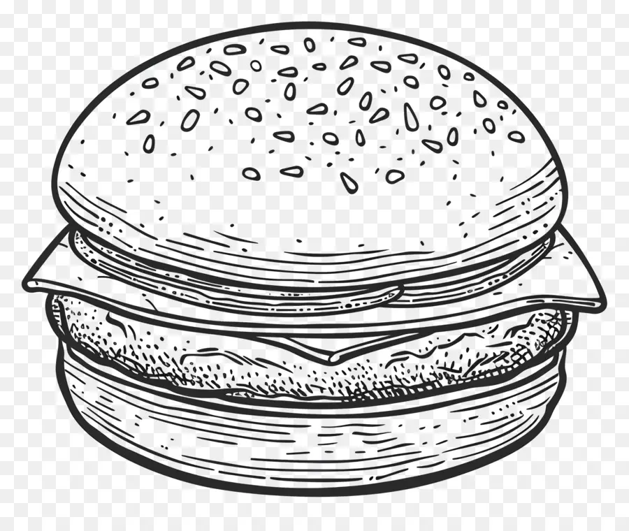 Aperçu Du Hamburger，Hamburger PNG