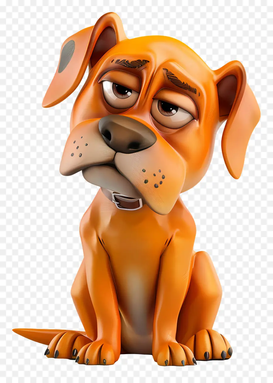 Chien 3d，Chien De Dessin Animé Mignon PNG