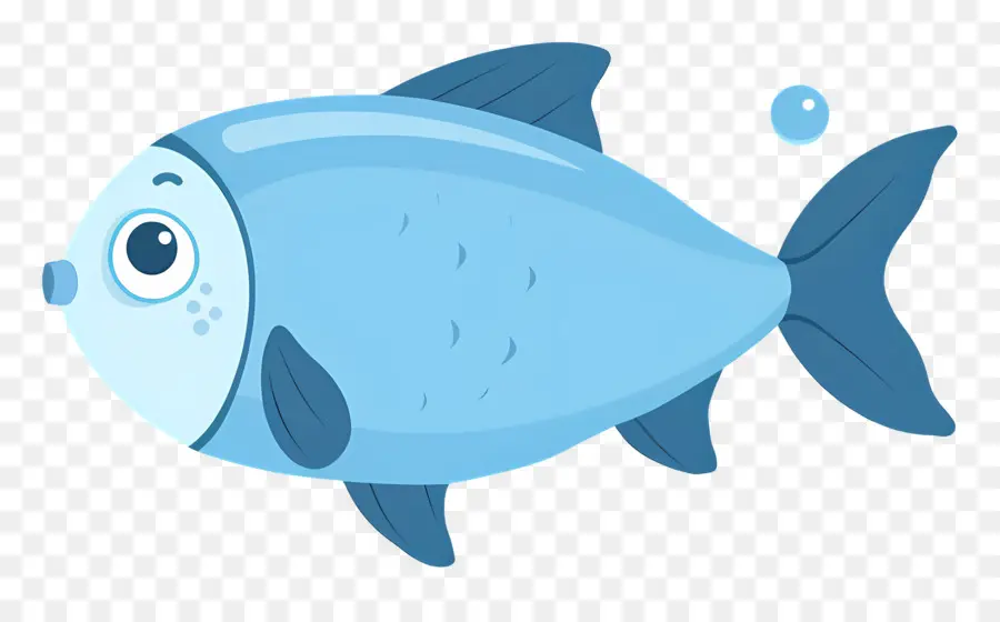 Poisson Bleu，Aquatique PNG