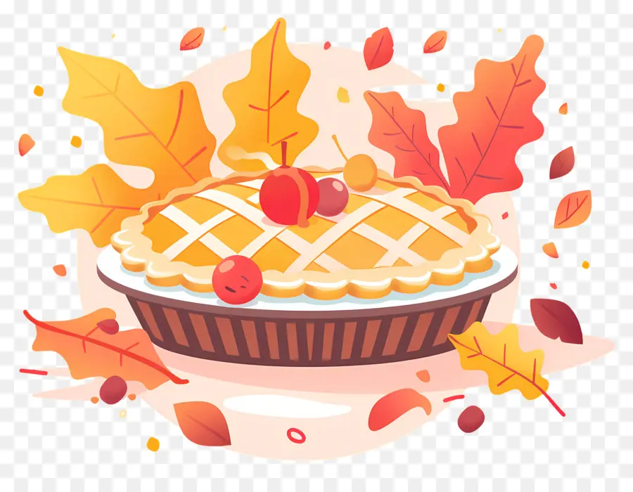 Tarte De Thanksgiving，Tarte D'automne PNG