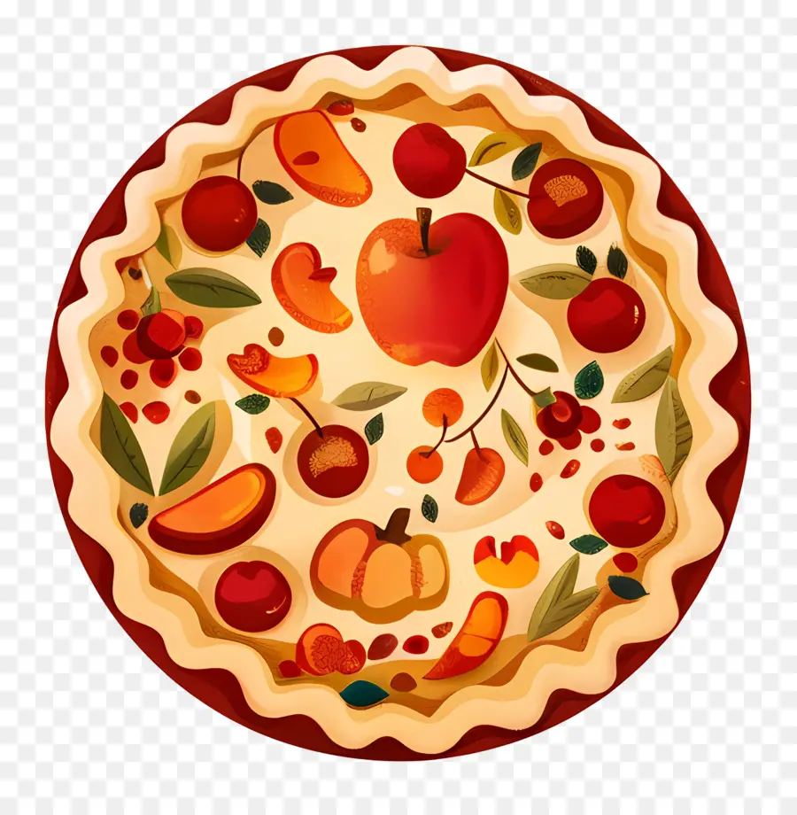 Tarte De Thanksgiving，Tarte Aux Fruits PNG