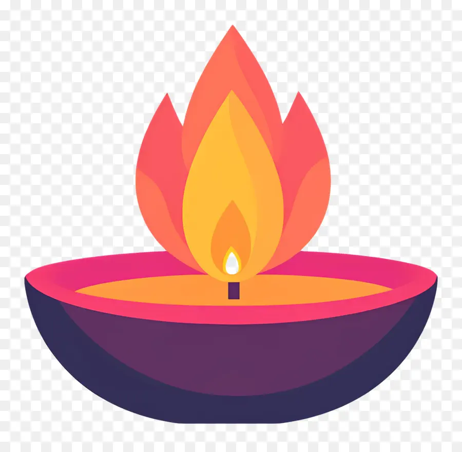 Deepavali，Lampe Simple PNG