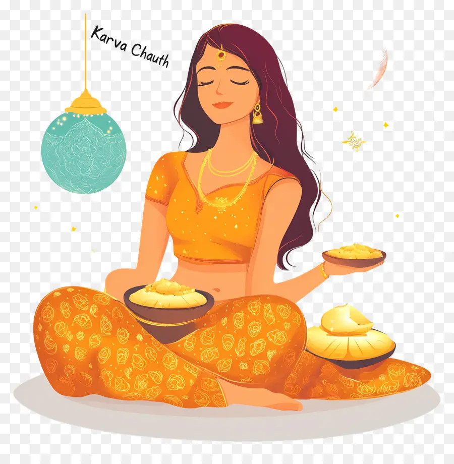 Karva Chauth，Femme PNG