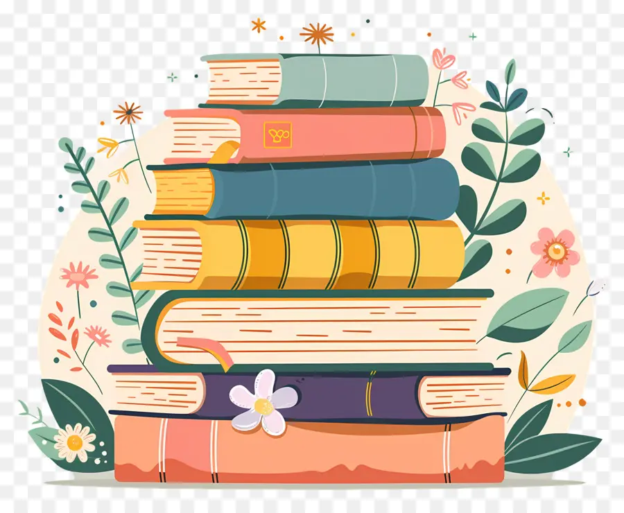 Pile De Livres，Livres PNG