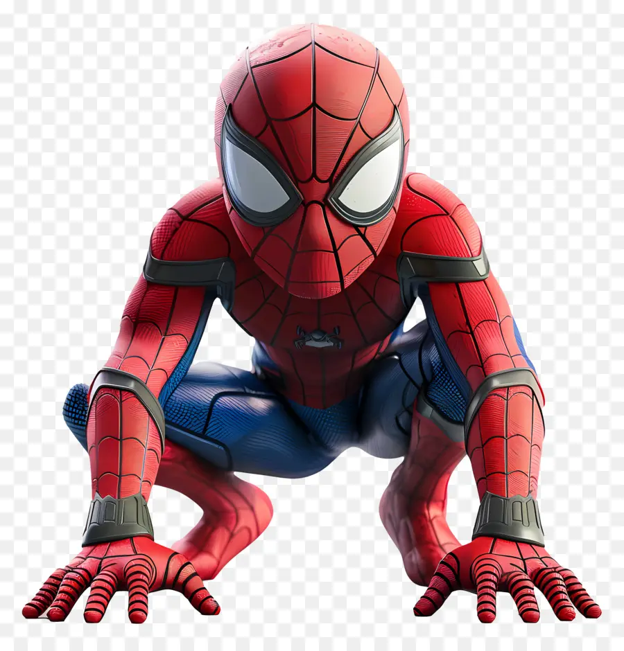 Spiderman Mignon，Spider Man Assis PNG