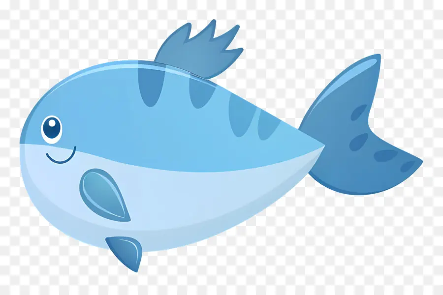 Poisson Bleu，Aquatique PNG