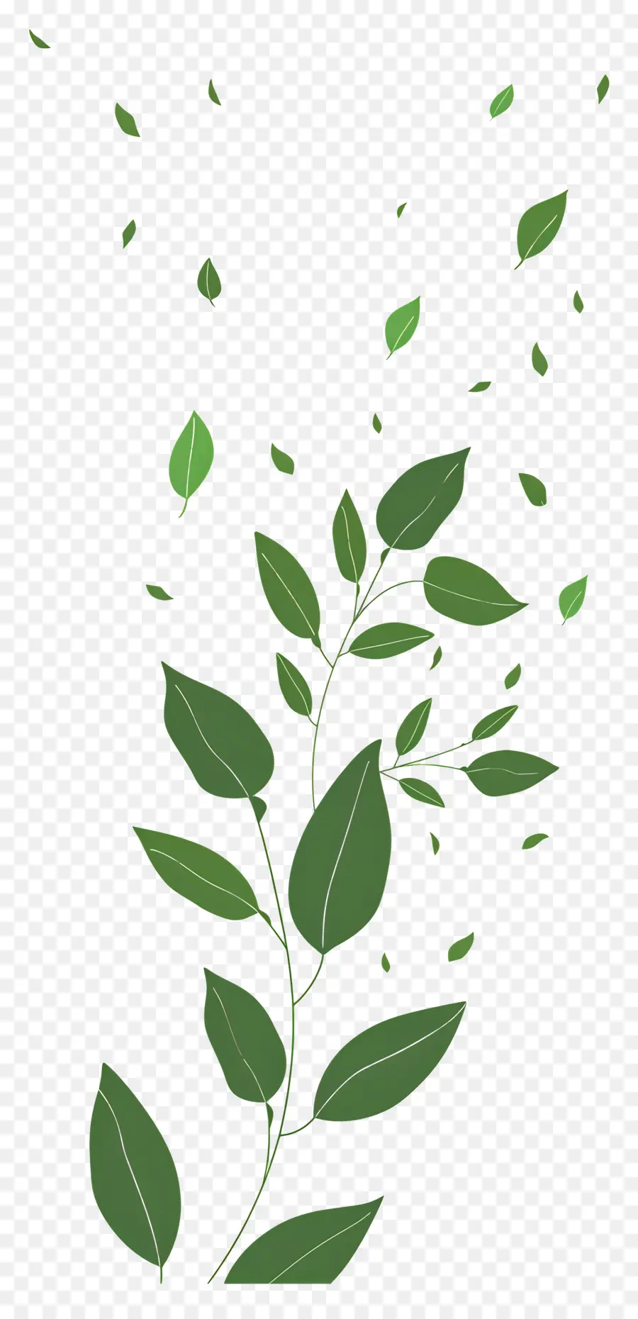 Feuilles Qui Tombent，Feuilles PNG