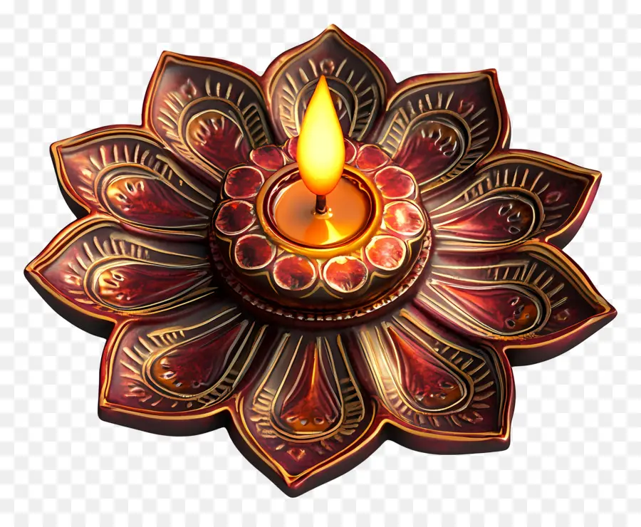 Deepavali，Lampe Diya PNG