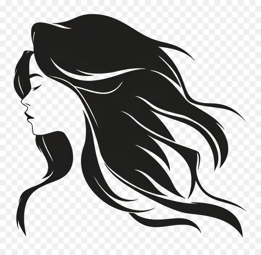 Logo De Fille，Silhouette De Femme PNG